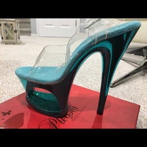 Pleasers dance heels